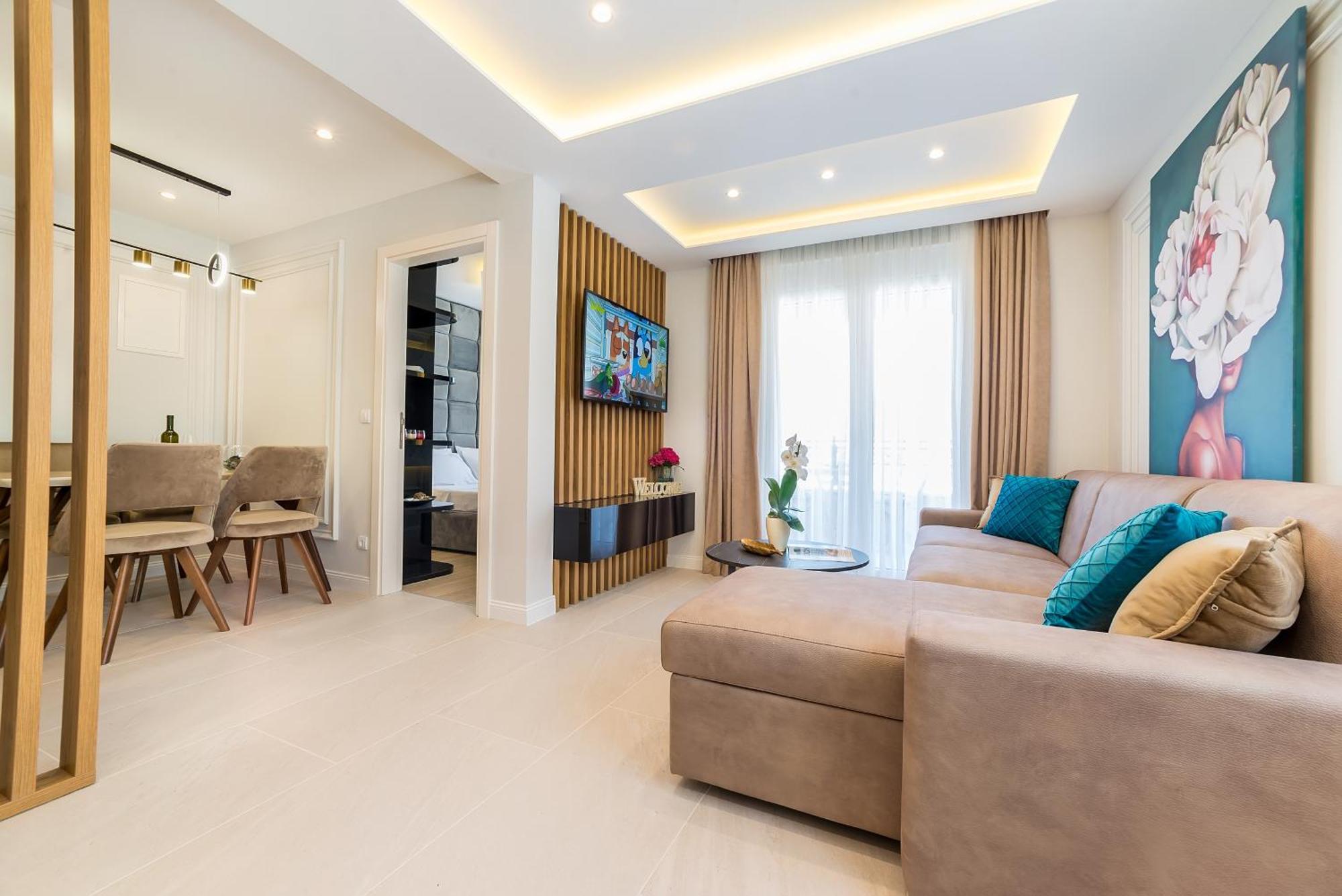 Luxury Apartments Ivanovic Tivat Rum bild